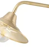 Wandleuchten|Küchenlampen*Lido Premium Wandlampe Messing E27 Ø31cm Treppe Flur