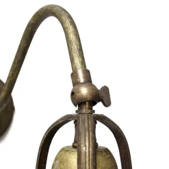 Giovanni Battista Premium Wandleuchte Country Messing in Bronze Antik< Metall Lampen|Messinglampen