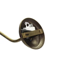 Giovanni Battista Premium Wandleuchte Country Messing in Bronze Antik< Metall Lampen|Messinglampen