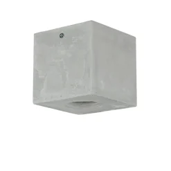 Sollux Quadratische Betonlampe Decke B:10cm klein GU10< Moderne Lampen|Küchenlampen