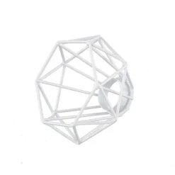 Lampenschirme*Easylight Retro Lampenschirm Weiß 4er Set für Tischleuchte E14