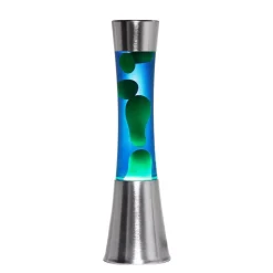 Retro Lampen|Lavalampen*Easylight Retro Lavalampe Blau Grün 39cm stimmungsvoll SANDRO