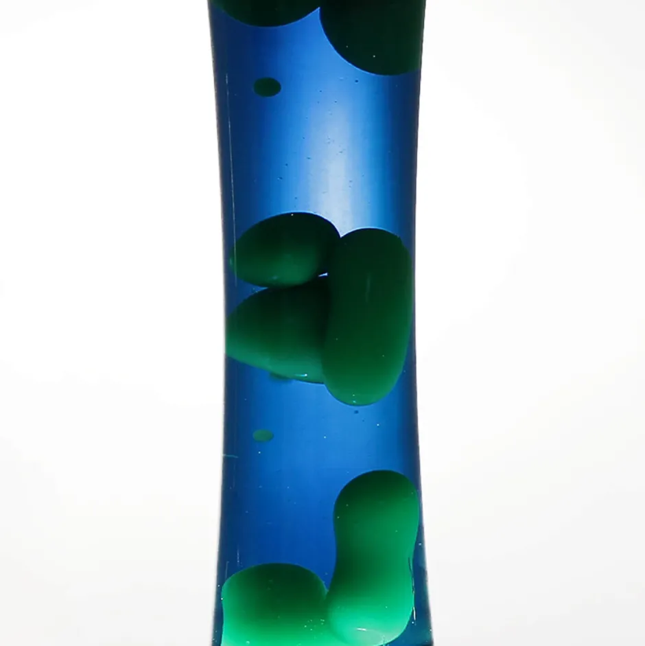 Retro Lampen|Lavalampen*Easylight Retro Lavalampe Blau Grün 39cm stimmungsvoll SANDRO