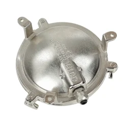 Lido Rostfreie Schiffslampe SERIFOS Messing Riffelglas< Rustikale Lampen|Metall Lampen