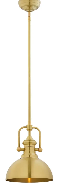 Jupiter Runde Deckenlampe Loft Metall E27 Ø30,5 cm in Kupfer< Deckenleuchten|Bürolampen