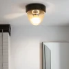 Nowodvorski Runde Deckenlampe Schwarz Ø18cm klein IP44 Modern MAIRA< Moderne Lampen|Feuchtraumleuchten