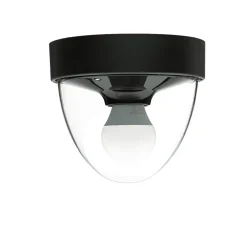 Nowodvorski Runde Deckenlampe Schwarz Ø18cm klein IP44 Modern MAIRA< Moderne Lampen|Feuchtraumleuchten