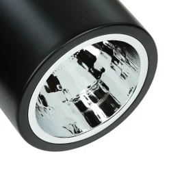 Bauhaus Lampen|Moderne Lampen*Luminex Runde Deckenleuchte E27 DOWNLIGHT ROUND in Schwarz