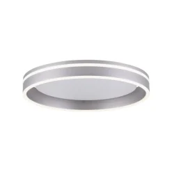 Paul Neuhaus Runde LED Deckenleuchte in Stahl Ø40 cm 27 W dimmbar< Deckenleuchten|Flurlampen