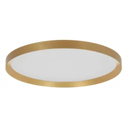 Steinhauer Runde LED Deckenleuchte in Gold Weiß 2700 K Ø50 cm< Deckenleuchten|Led Lampen