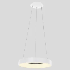 Hängelampen|Led Lampen*Steinhauer Runde LED Hängelampe Weiß Ø48 cm 2700 K 30 W wohnlich
