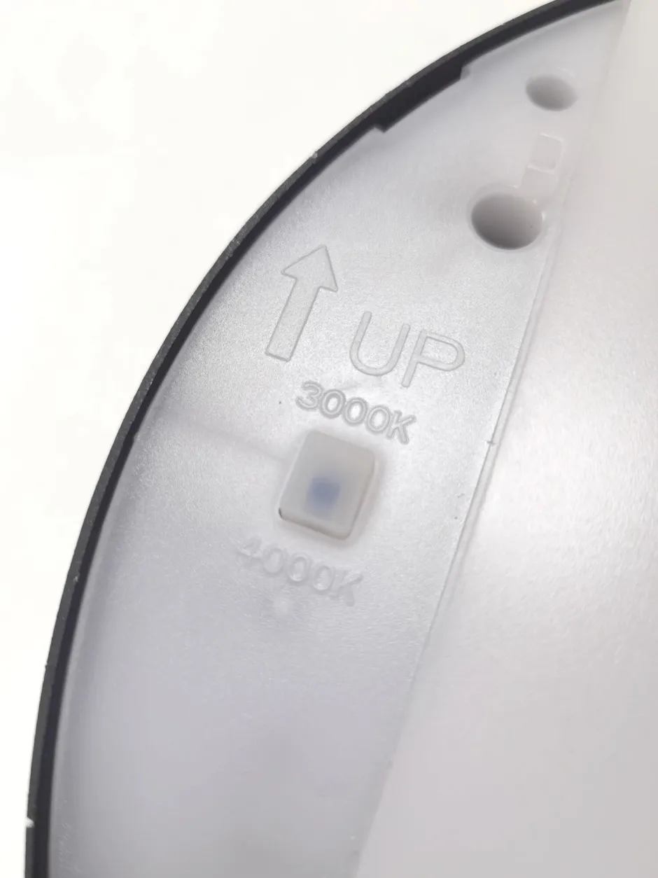 Eco-Light Runde LED Wandleuchte Anthrazit IP54 3000/4000 K Ø26 cm< Metall Lampen|Led Außenleuchten