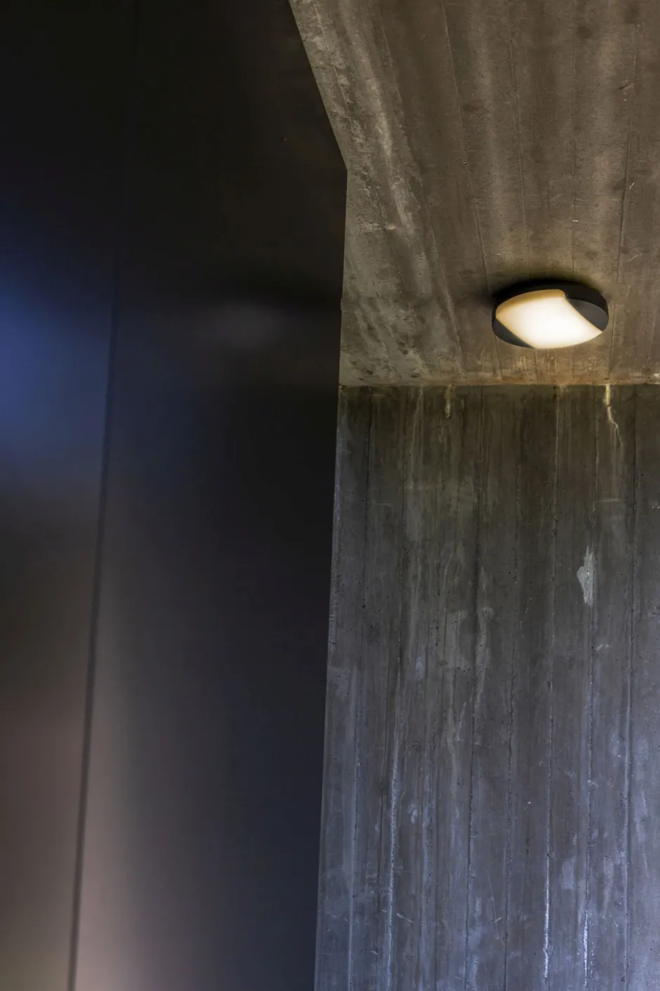 Eco-Light Runde LED Wandleuchte Anthrazit IP54 3000/4000 K Ø26 cm< Metall Lampen|Led Außenleuchten