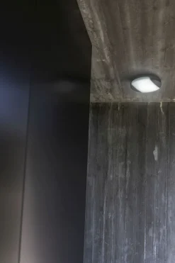 Eco-Light Runde LED Wandleuchte Anthrazit IP54 3000/4000 K Ø26 cm< Metall Lampen|Led Außenleuchten