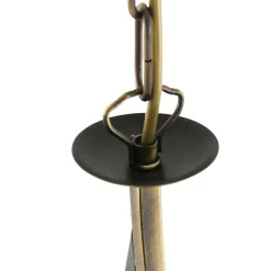 Steinhauer Runde Pendelleuchte Glas Metall Ø45 cm E27 gemütlich< Hängelampen|Bürolampen