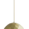 Hängelampen|Moderne Lampen*Sigma Runde Pendelleuchte Gold Metall stylisch E27 Ø50 cm