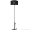 Luminex Runde Stehleuchte Schwarz E27 150 cm groß Metall< Stehlampen|Wohnzimmerlampen