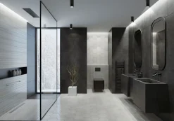 Spots|Feuchtraumleuchten*Nowodvorski Runder Deckenspot Metall Glas Ø8,5cm IP54 Modern