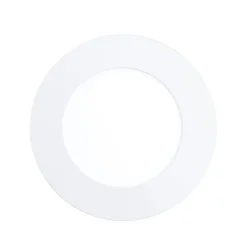 Eglo Runder Einbau LED Spotstrahler Fueva 1 Weiß Ø12cm< Led Lampen|Moderne Lampen