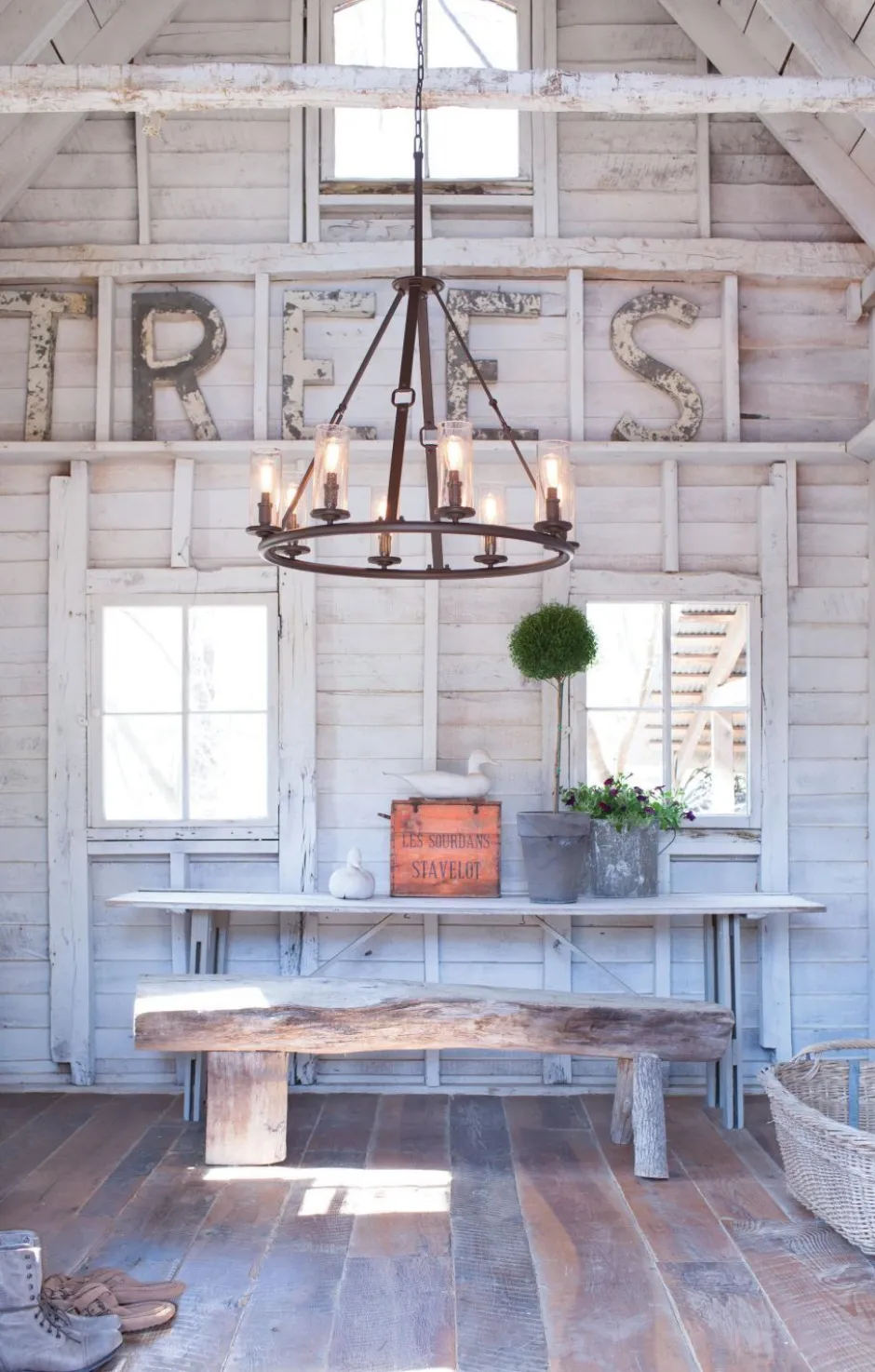 Elstead Runder Kronleuchter mit Schirm Regenglas verstellbar< Vintage Lampen|Designerlampen