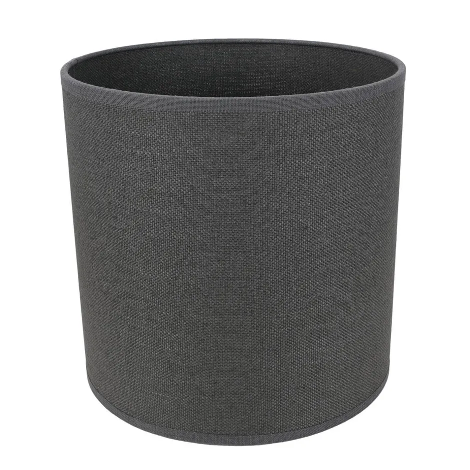 Nowodvorski Runder Stoffschirm für Stehlampen Zylinder Ø25,5cm< Lampenschirme