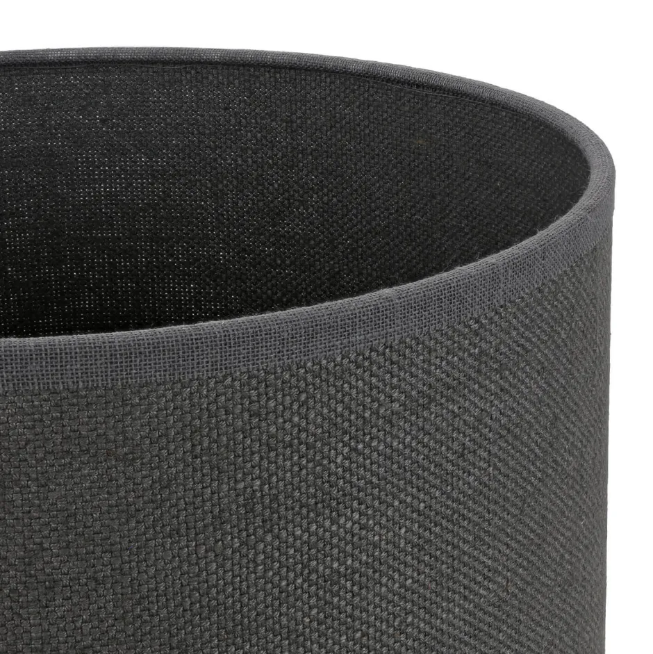 Nowodvorski Runder Stoffschirm für Stehlampen Zylinder Ø25,5cm< Lampenschirme