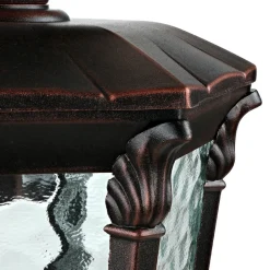 Außenwandleuchten|Rustikale Lampen*Nowodvorski Rustikale Außen Wandleuchte Bronze Antik 40cm AMUR