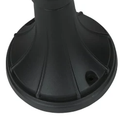 SU-MA Rustikale Außenlampe Schwarz 116cm regenfest E27< Metall Lampen|Rustikale Lampen