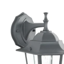 Easylight Rustikale Außenleuchte Anthrazit IP44 PARIS< Rustikale Lampen|Rustikale Außenleuchten