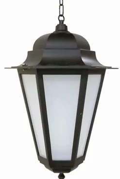 Außenleuchten Antik|Gartenlaternen*Lido Rustikale Außenleuchte DASSAVA Schwarz IP43 E27 elegant