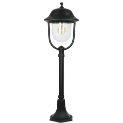 Metall Lampen|Rustikale Lampen*SU-MA Rustikale Außenleuchte Garten 87cm IP43 wetterfest