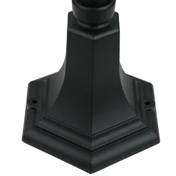 Metall Lampen|Rustikale Lampen*SU-MA Rustikale Außenleuchte Garten 87cm IP43 wetterfest