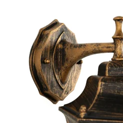 Rustikale Lampen|Rustikale Außenleuchten*Easylight Rustikale Außenleuchte in Schwarz Kupfer LYON