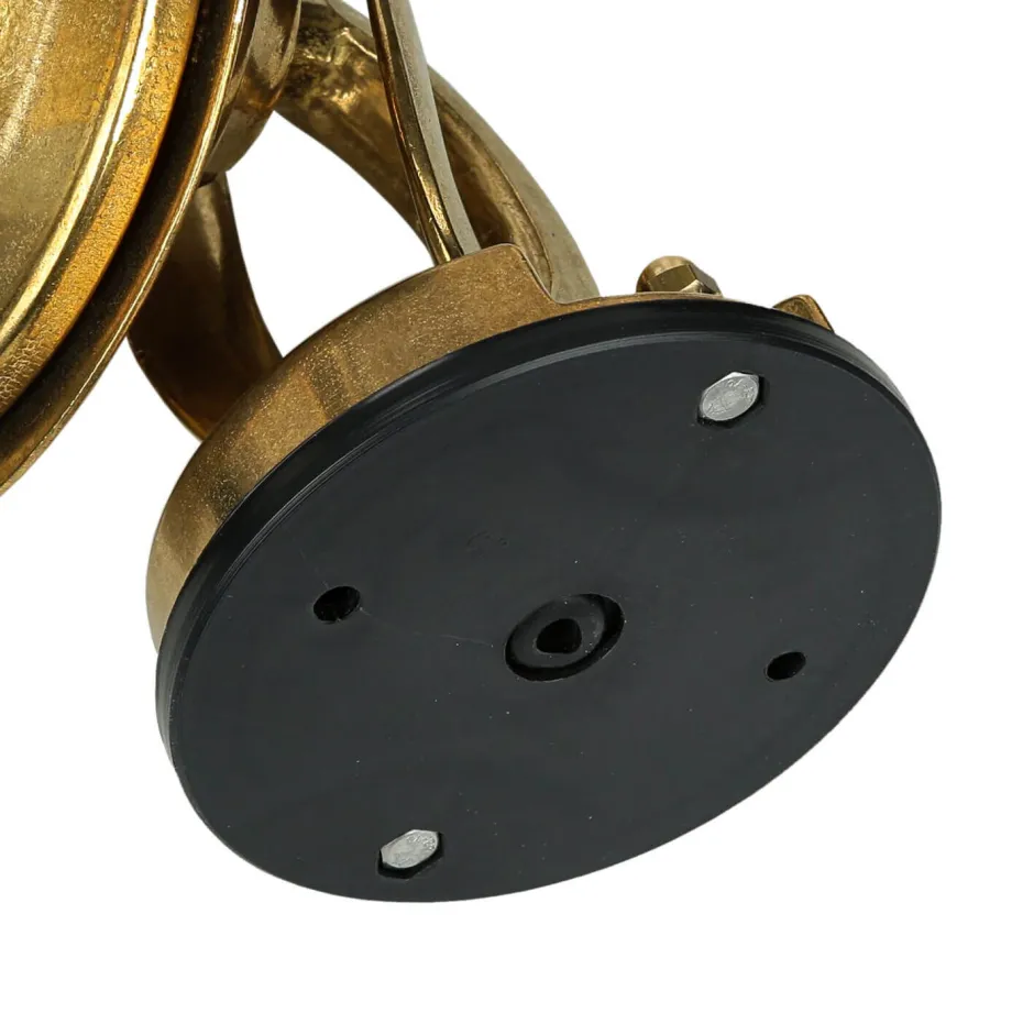 Lido Rustikale Außenwandleuchte aus Echt-Messing KORFU< Rustikale Lampen|Metall Lampen