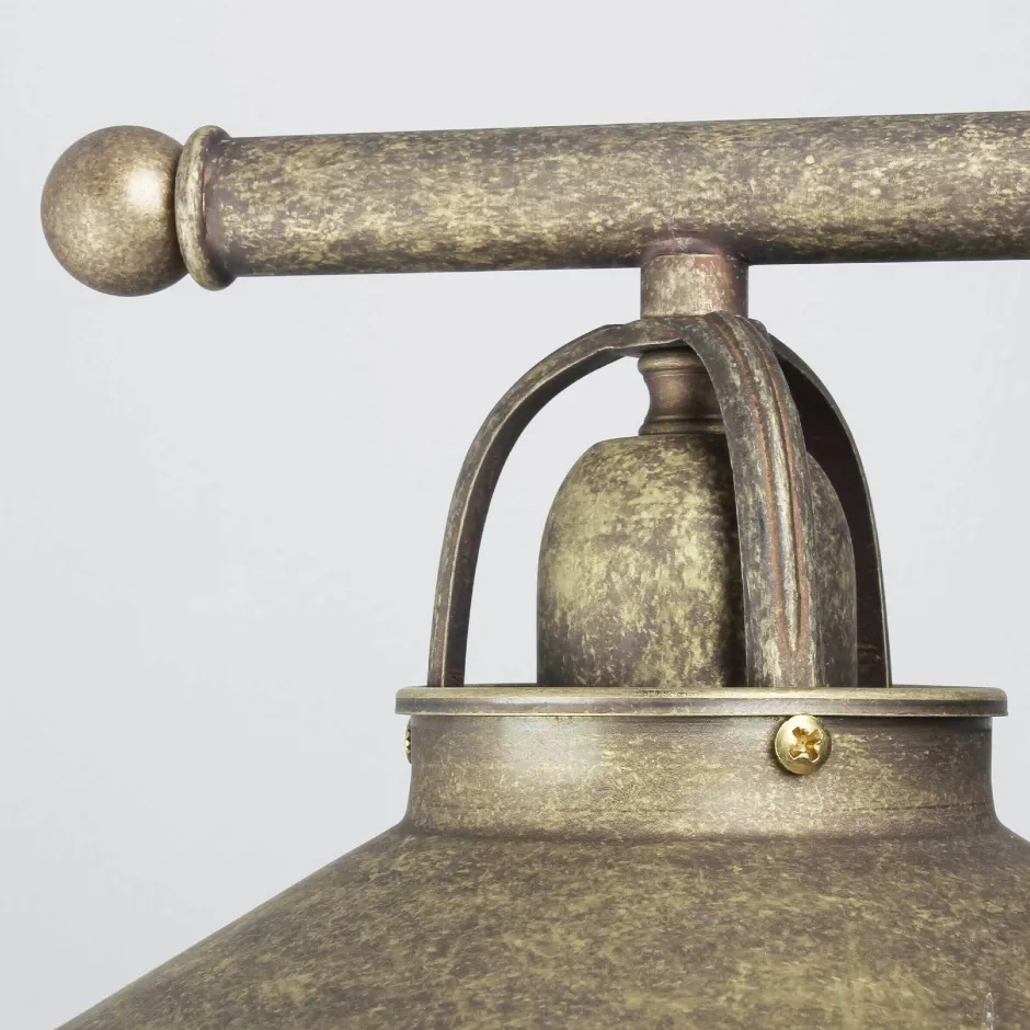 Metall Lampen|Messinglampen*Giovanni Battista Rustikale Hängeleuchte Country Bronze Antik