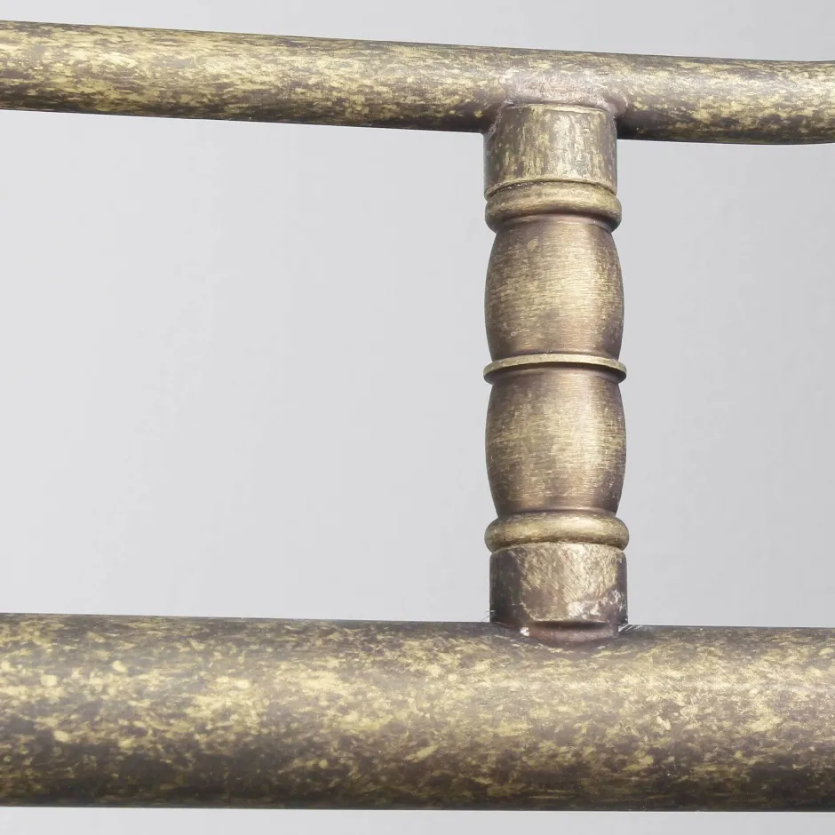 Metall Lampen|Messinglampen*Giovanni Battista Rustikale Hängeleuchte Country Bronze Antik