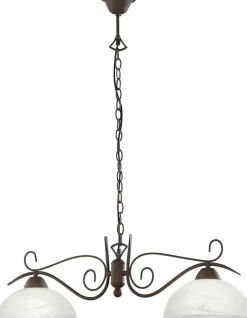 Trio Reality Rustikale Hängeleuchte Country 2-flmg< Hängelampen|Esszimmer Lampen