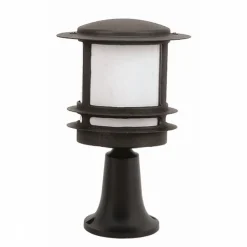 Lido Rustikale Sockelleuchte außen 35cm regengeschützt< Außenleuchten Antik|Gartenlaternen