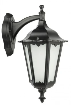 SU-MA Rustikale Wandlampe außen IP43 Aluminium Glas< Metall Lampen|Rustikale Lampen