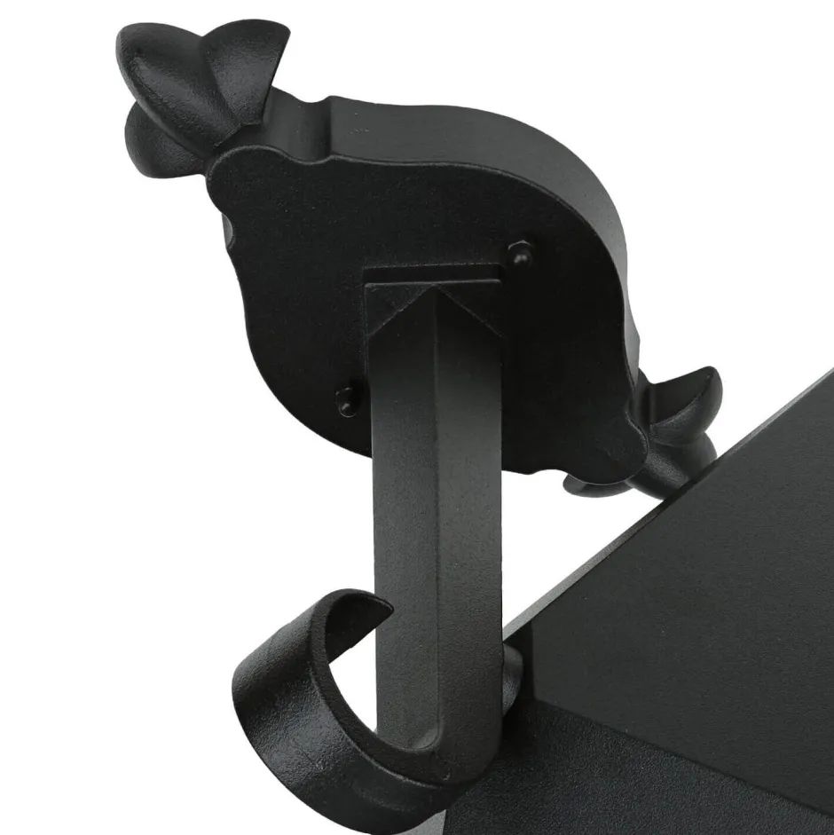 Metall Lampen|Rustikale Lampen*SU-MA Rustikale Wandlaterne BAARLE IP43 Ornamentglas