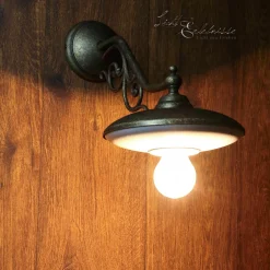 Giovanni Battista Rustikale Wandleuchte E27 Marte Weiß< Wandleuchten|Esszimmer Lampen