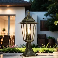 Easylight Rustikale Wegeleuchte Garten Laterne E27 PARIS< Rustikale Lampen|Wegeleuchten