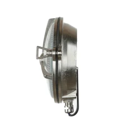 Lido Schiffslampe Messing Riffelglas IP64 rostfrei rund< Außenleuchten Antik|Außenwandleuchten