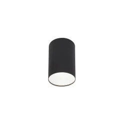 Nowodvorski Schmaler Deckenspot rund Modern Metall Ø13cm E27 Schwarz< Moderne Lampen|Küchenlampen