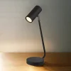 Searchlight Schreibtischlampe 40 cm GU10 Schwarz Metall UMEA< Schreibtischlampen|Retro Lampen
