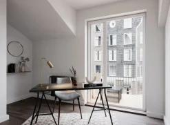 By Rydéns Schreibtischlampe Metall GU10 51 cm hoch in Gold matt< Bürolampen|Schlafzimmer Lampen