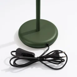 Sollux Schreibtischlampe Modern 43 cm hoch Grün GU10 schwenkbar BERTA< Bürolampen|Schlafzimmer Lampen