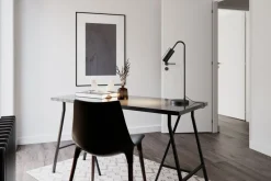 Bürolampen|Schlafzimmer Lampen*By Rydéns Schreibtischlampe Schwarz 51 cm hoch Metall GU10