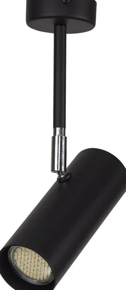 Deckenleuchten|Esszimmer Lampen*Sigma Schwarze Deckenleuchte verstellbar GU10