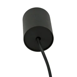 Moderne Lampen|Designerlampen*Nowodvorski Schwarze Hängelampe Metall Zylinder G9 schmal